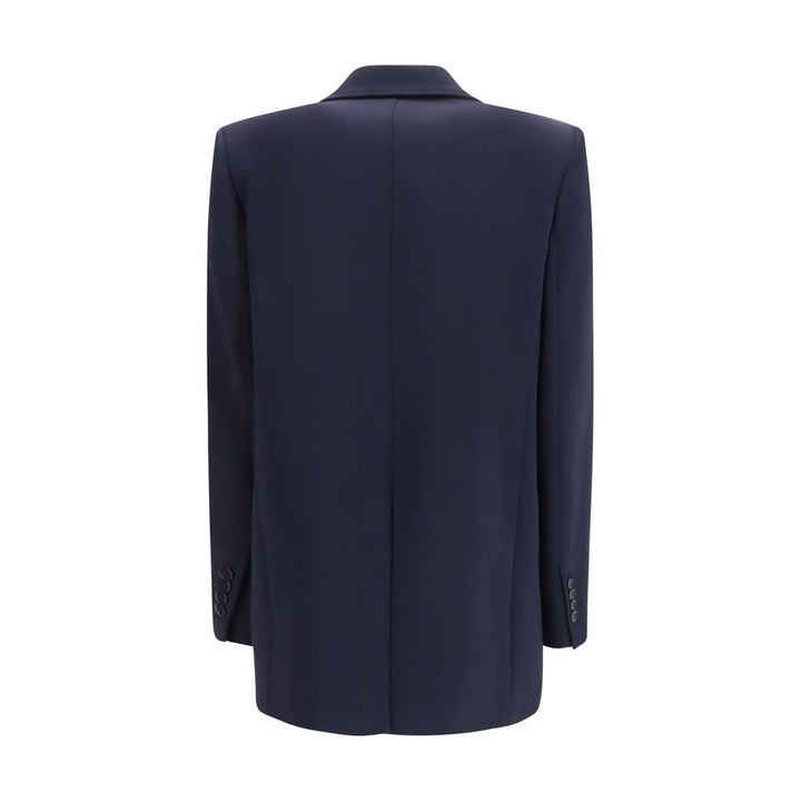 Max Mara Blue Triacetate Blazer