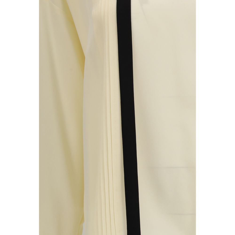 Max Mara Beige Silk Blouse