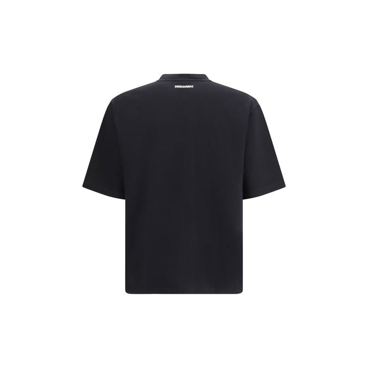 Dsquared² Black Cotton T-Shirt