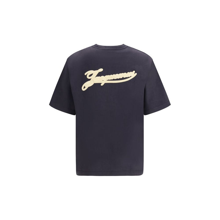 Jacquemus Blue Cotton T-Shirt