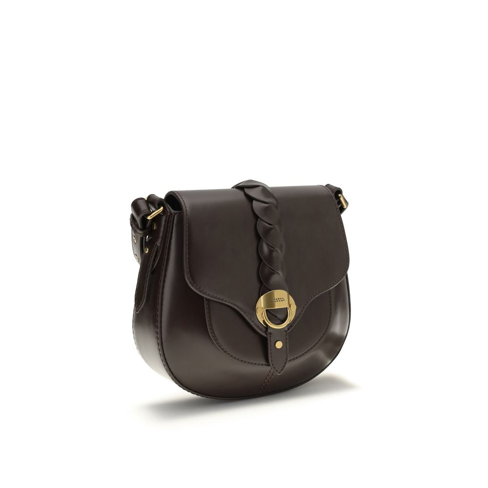 Isabel Marant Brown Calf Leather Bos Taurus Shoulder Bag