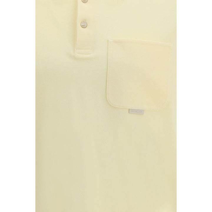 Moncler Bicolor Cotton Polo Shirt