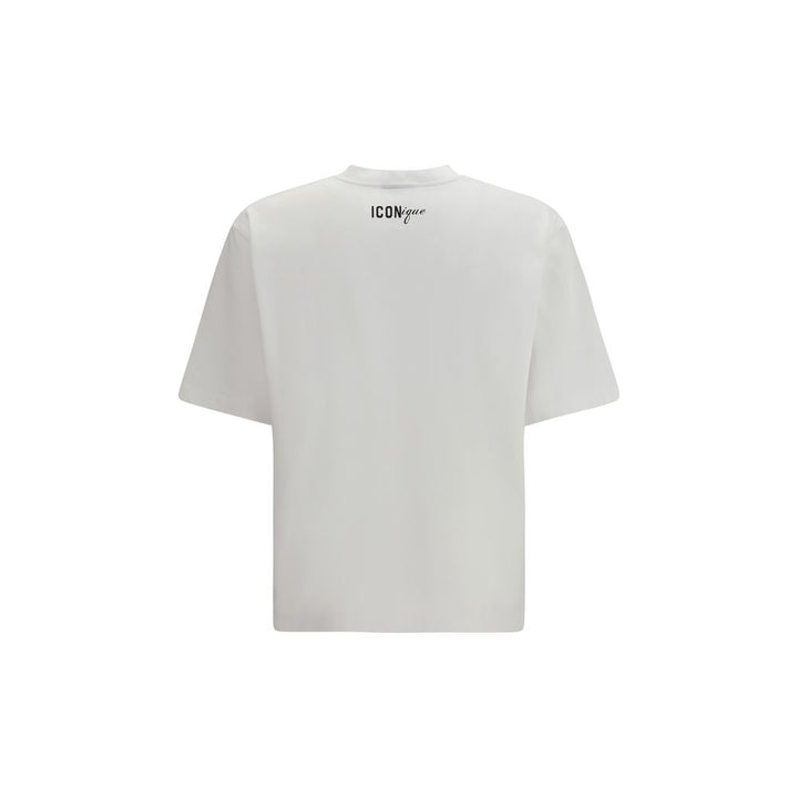 Dsquared² White Cotton T-Shirt