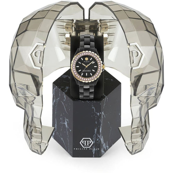 Philipp Plein Black Ceramic Dress Watch