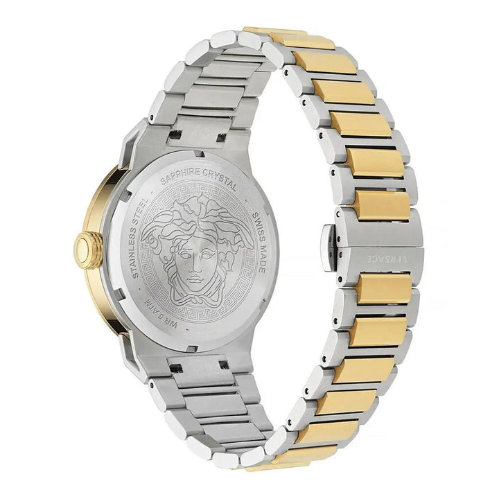 Versace Gold Stainless Steel Dress Watch