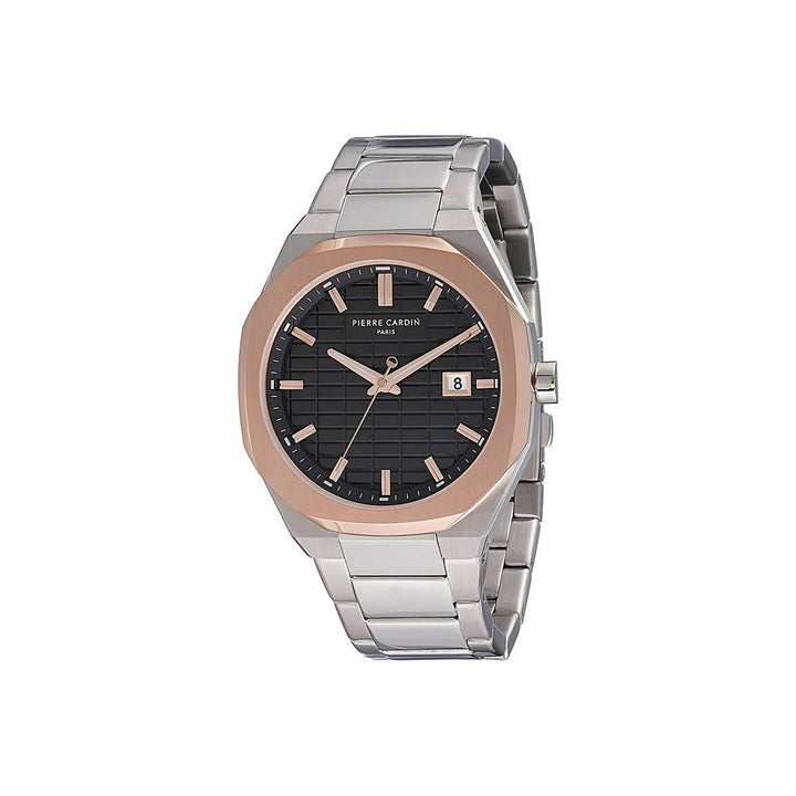 Pierre Cardin Gray Stainless Steel Dress Watch