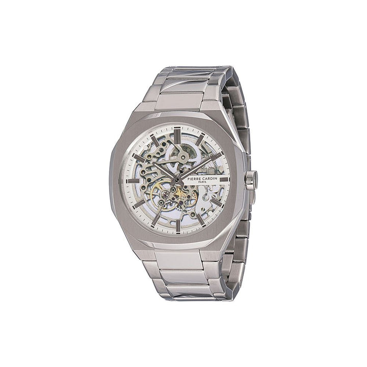 Pierre Cardin Gray Stainless Steel Dress Watch