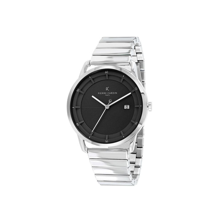 Pierre Cardin Gray Stainless Steel Dress Watch