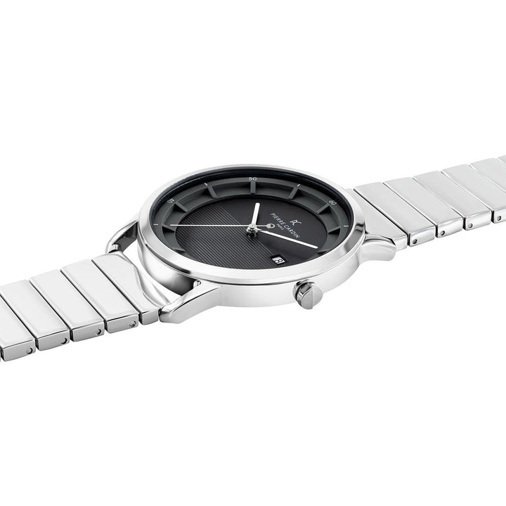 Pierre Cardin Gray Stainless Steel Dress Watch