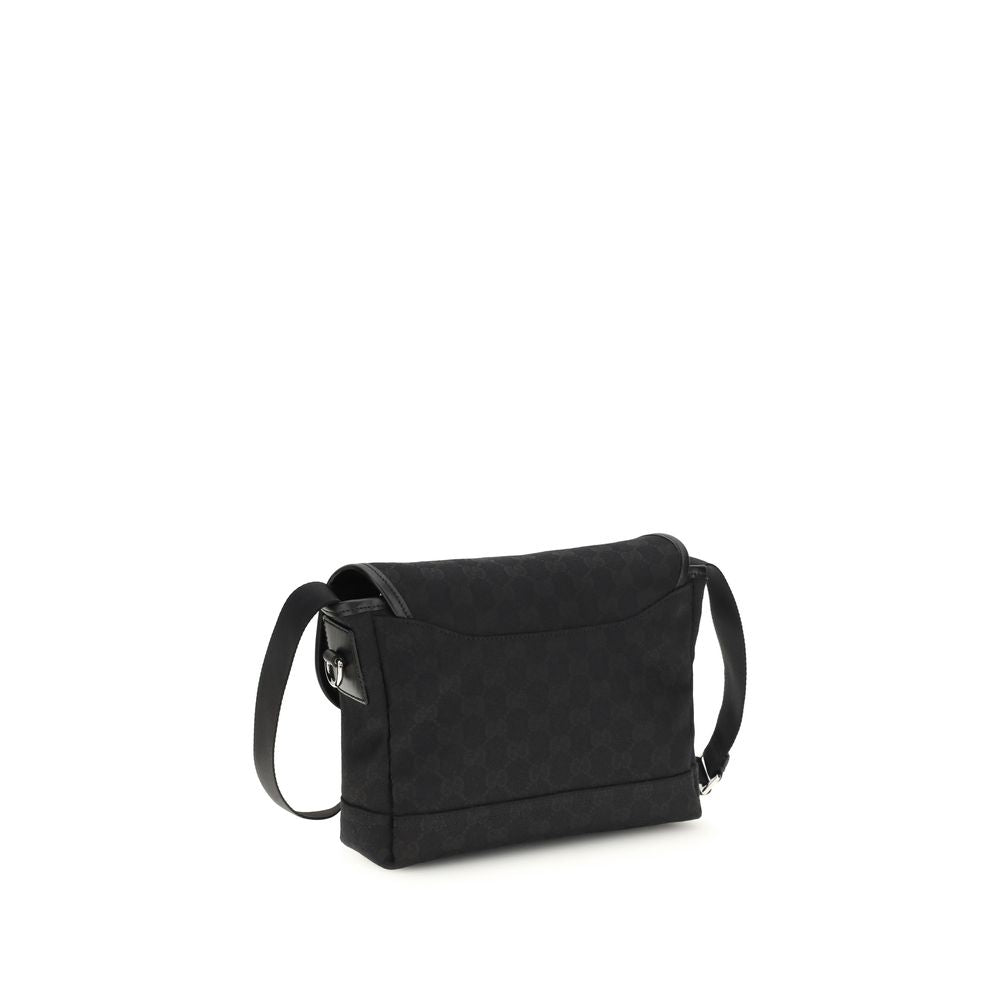 Gucci Black Fabric Shoulder Bag