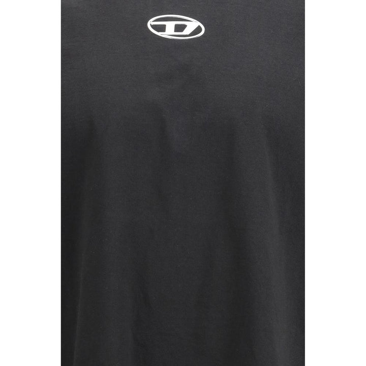 Diesel Black Cotton T-Shirt