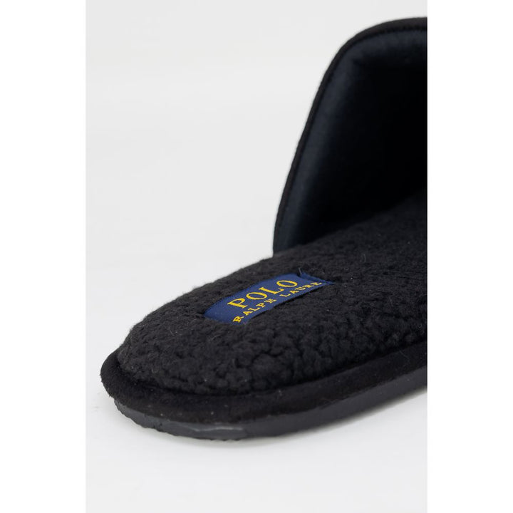 Ralph Lauren Black Polyester Slippers