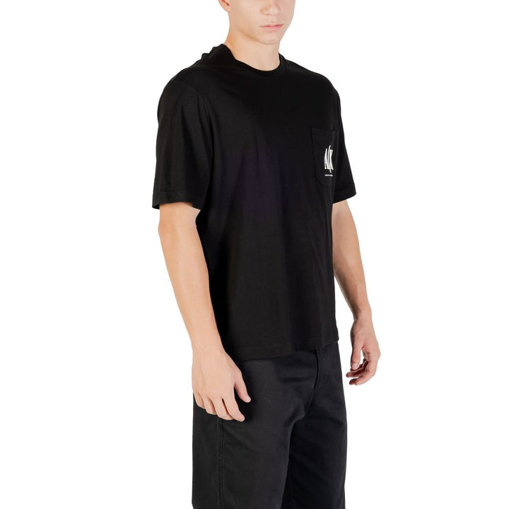Armani Exchange Black Cotton Sportswear