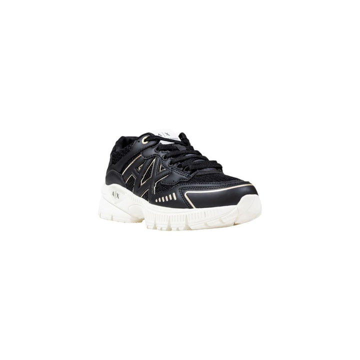 Armani Exchange Bicolor Polyester Athletic Sneakers