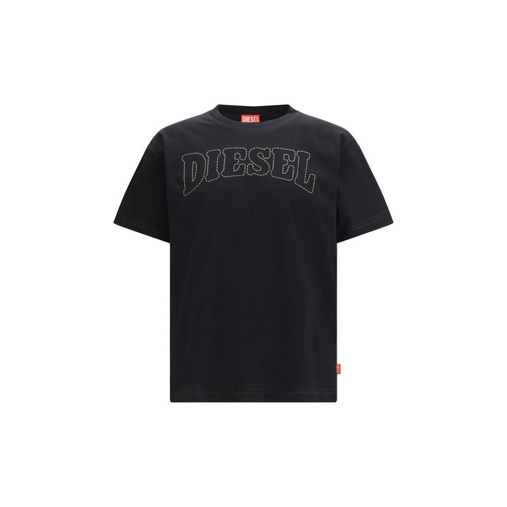 Diesel Black Cotton T-Shirt