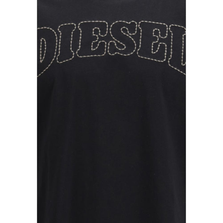 Diesel Black Cotton T-Shirt