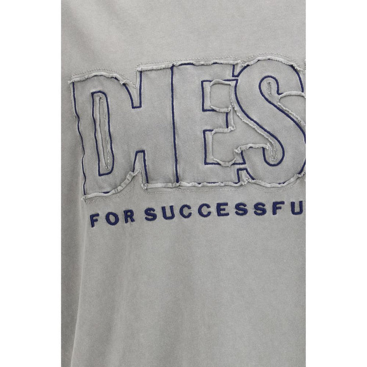 Diesel Gray Cotton Sportswear
