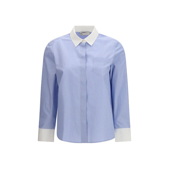 Tory Burch Blue Cotton Pattern Shirt