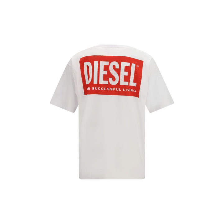 Diesel White Cotton T-Shirt