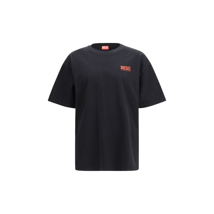 Diesel Black Cotton T-Shirt