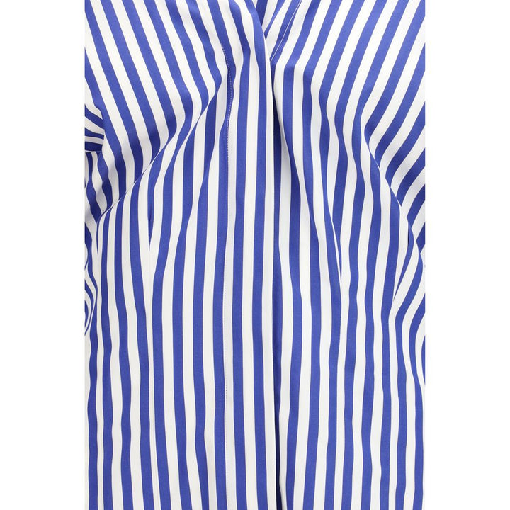 Givenchy Blue Cotton Pattern Shirt