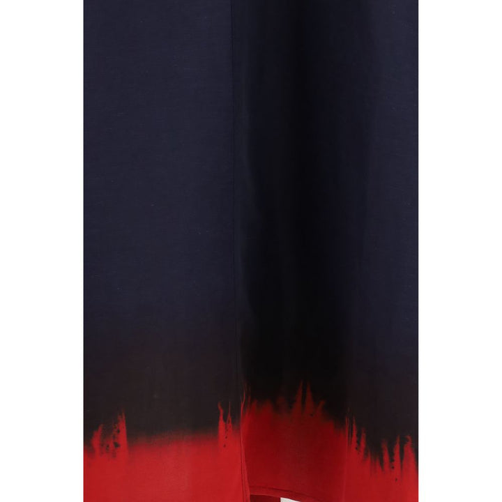 Tory Burch Blue Viscose Casual Dress