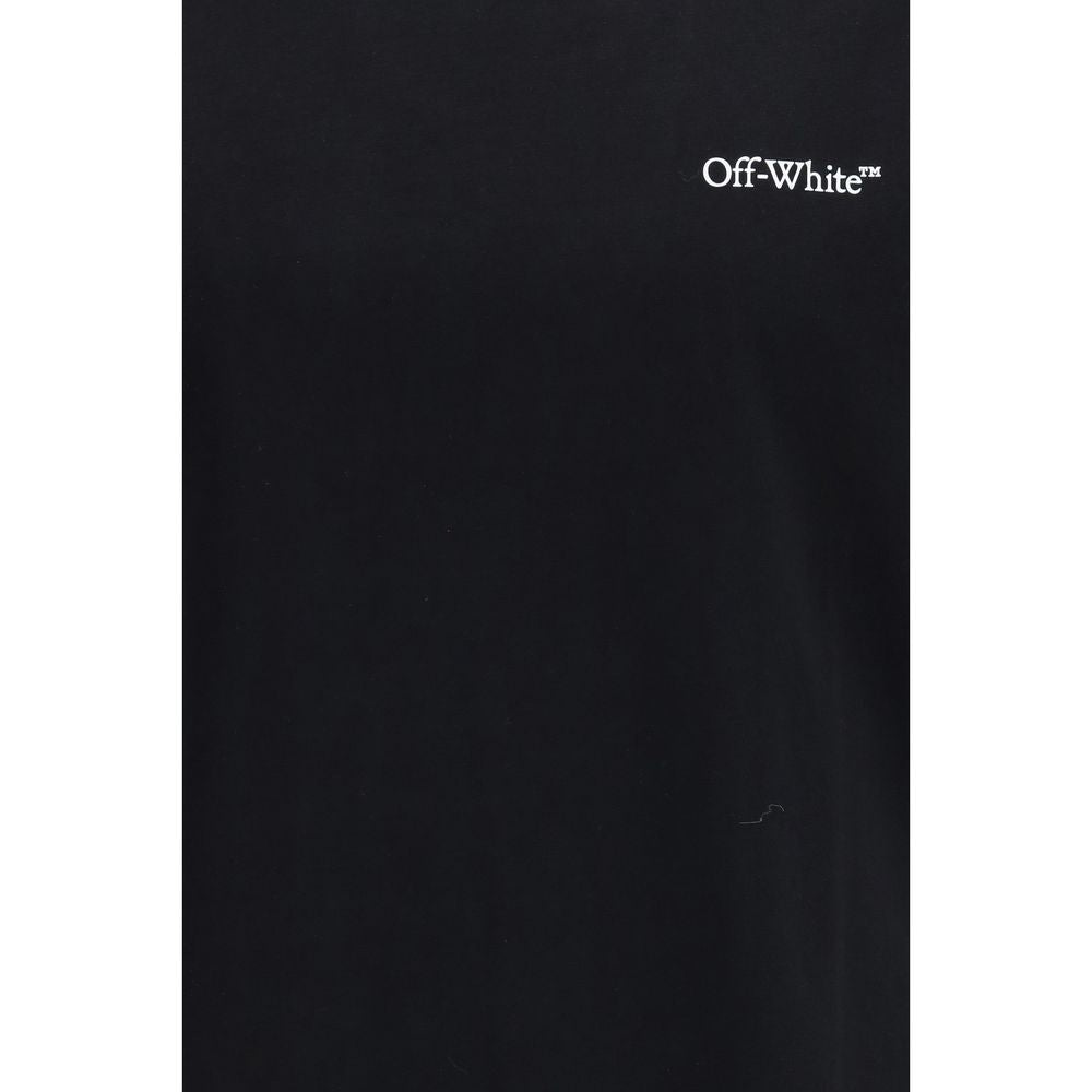 Off-White Black Cotton T-Shirt