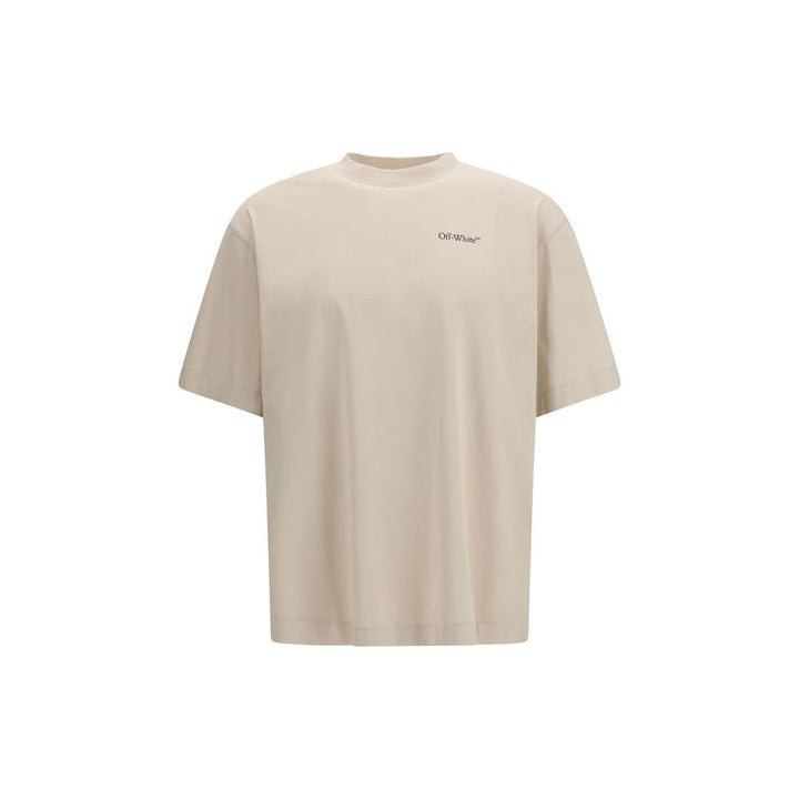 Off-White Beige Cotton Sportswear