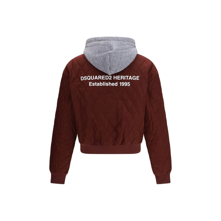Dsquared² Bordeaux Fabric Bomber