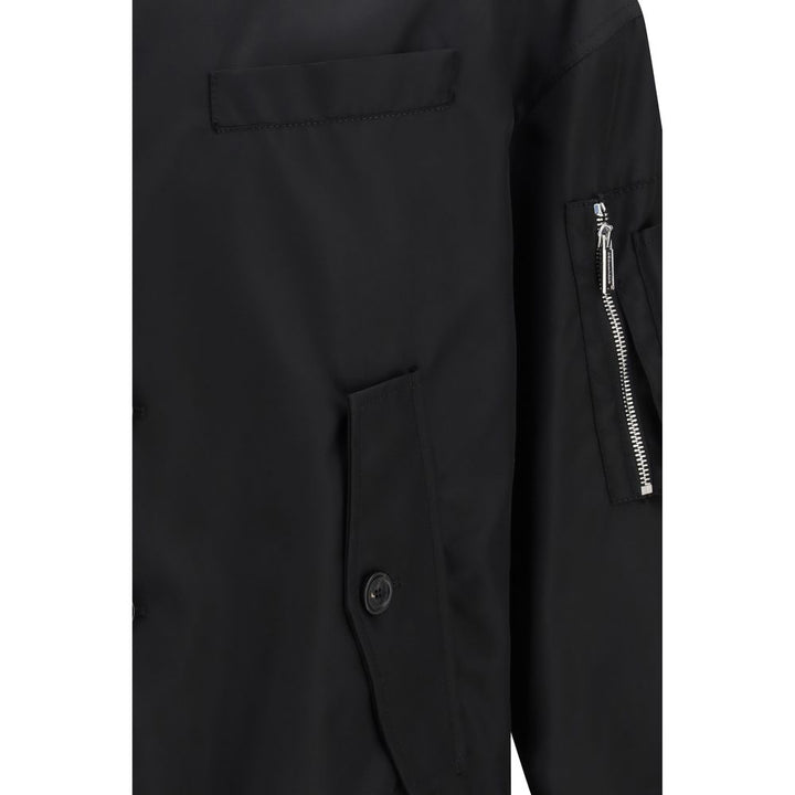 Dsquared² Black Polyamide Bomber