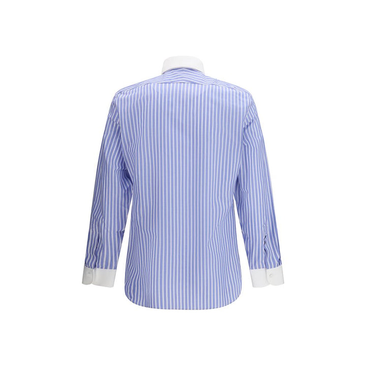 Tom Ford Blue Cotton Dress Shirt