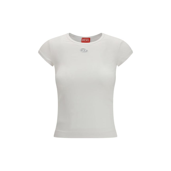 Diesel White Cotton T-Shirt