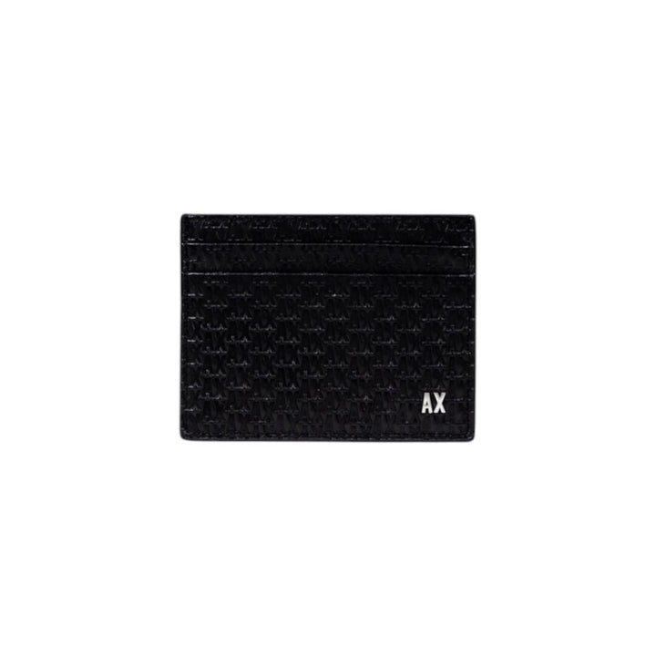 Armani Exchange Black Leather Wallet