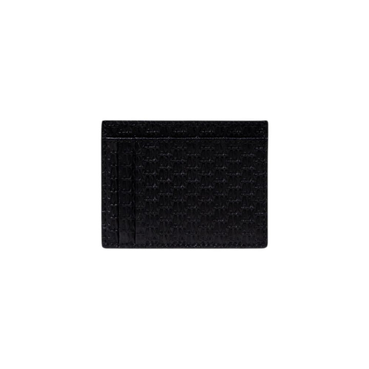 Armani Exchange Black Leather Wallet