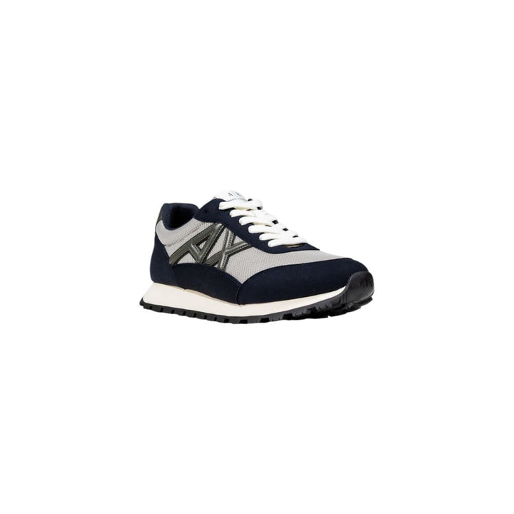 Armani Exchange Bicolor Polyester Athletic Sneakers