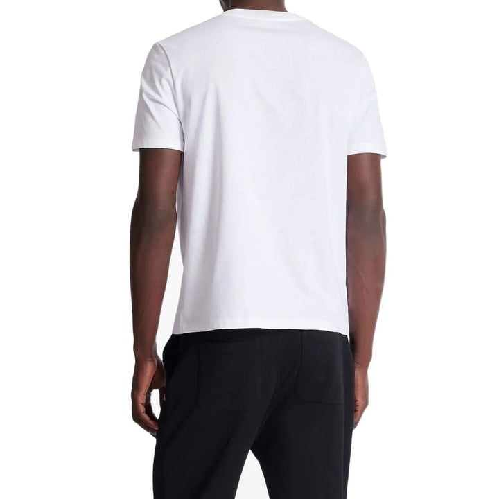 Balmain White Cotton T-Shirt
