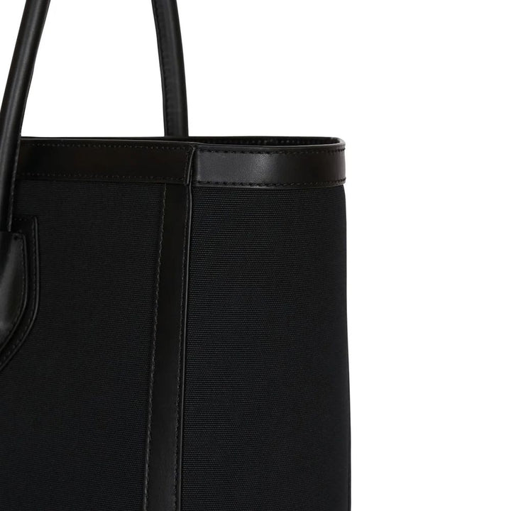 Balmain Black Cotton Shoulder Bag