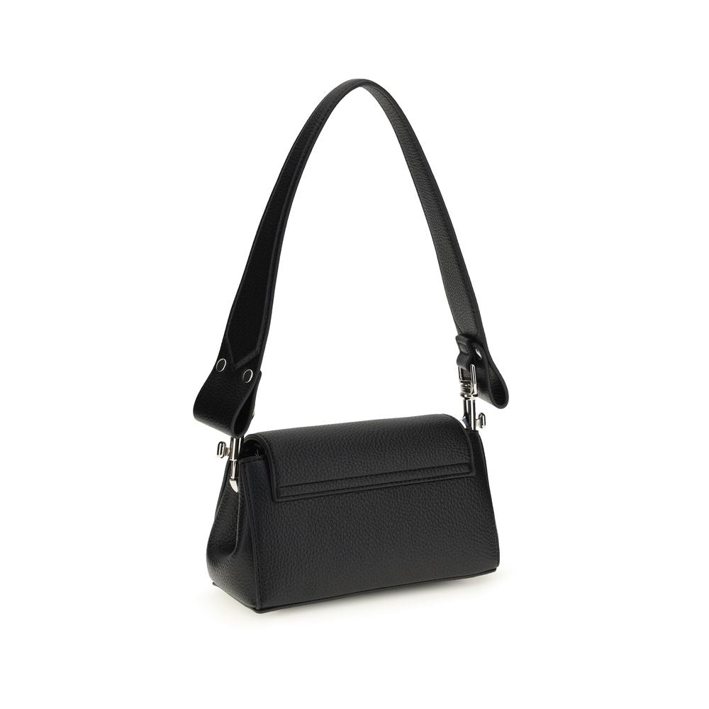 Vivienne Westwood Black Polyurethane Shoulder Bag