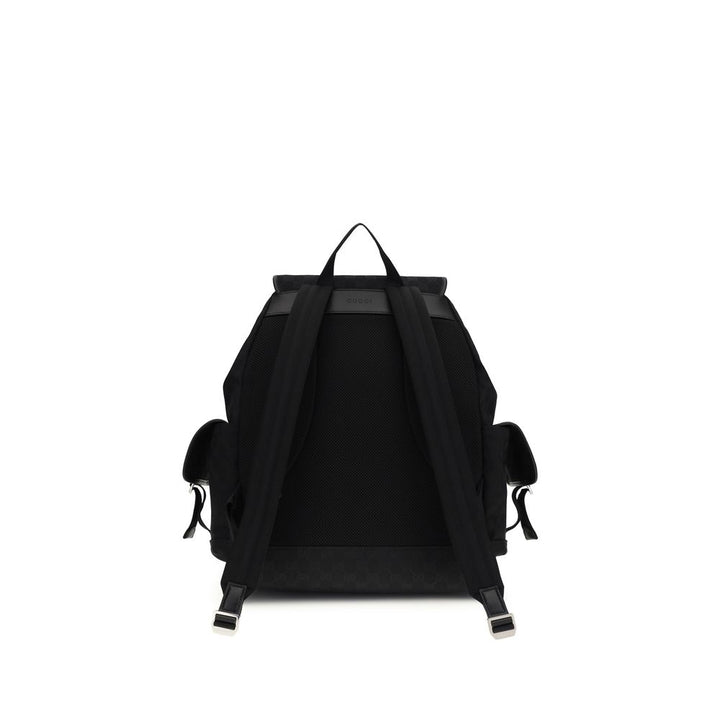 Gucci Black Fabric Backpack