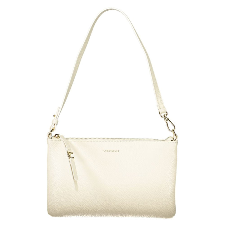 Coccinelle Bianco Pelle Women Handbag