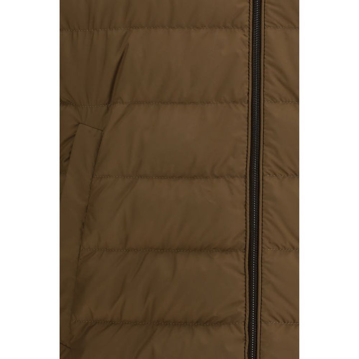 Moncler Brown Polyester Coat