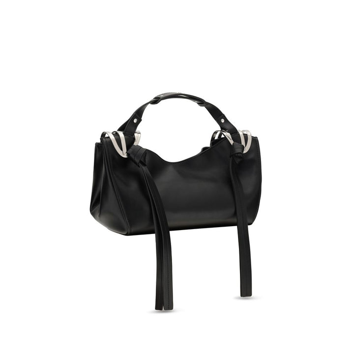 Diesel Black Calf Leather Bos Taurus Handbag