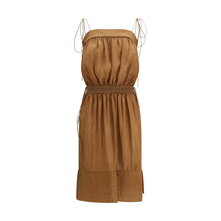 Saint Laurent Beige Polyester Casual Dress