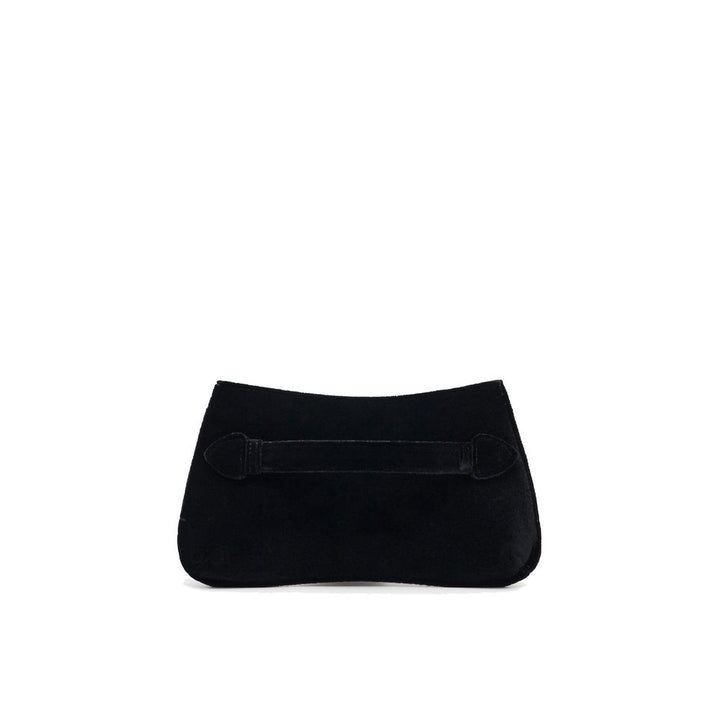 Emporio Armani Black Polyester Clutch Bag