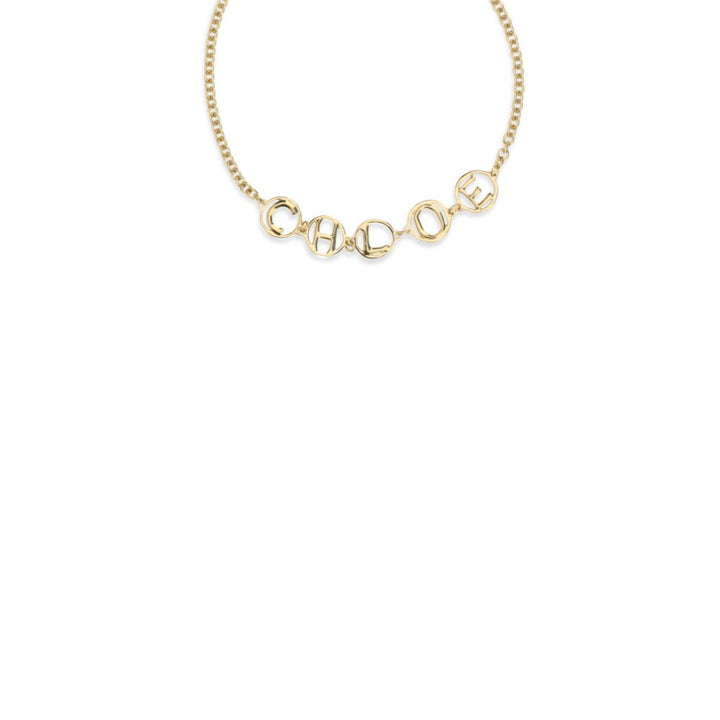Chloé Gold Brass Necklace