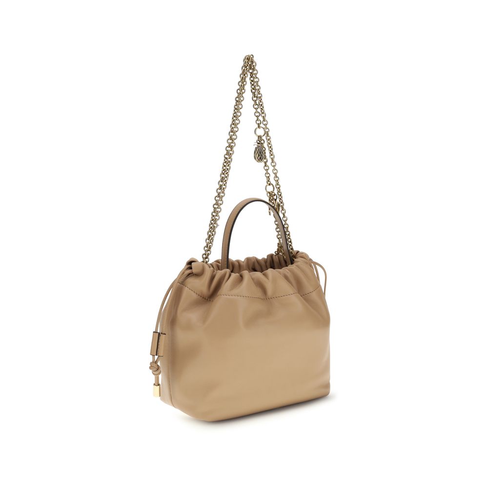 Chloé Beige Lamb Ovis Aries Aries Shoulder Bag