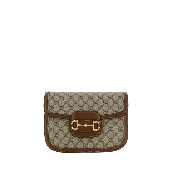 Gucci Beige Cotton Shoulder Bag