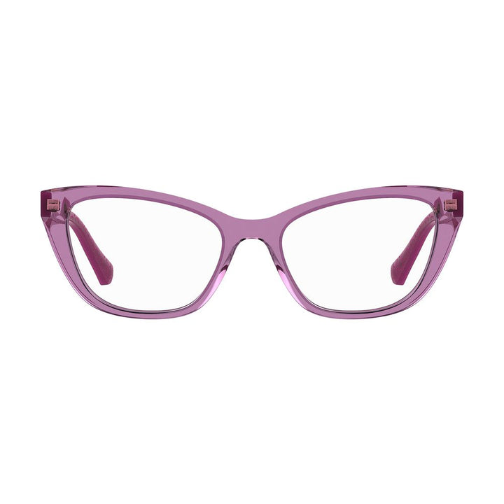 Love Moschino Purple Cellulose Propionate Glasses (Frames)