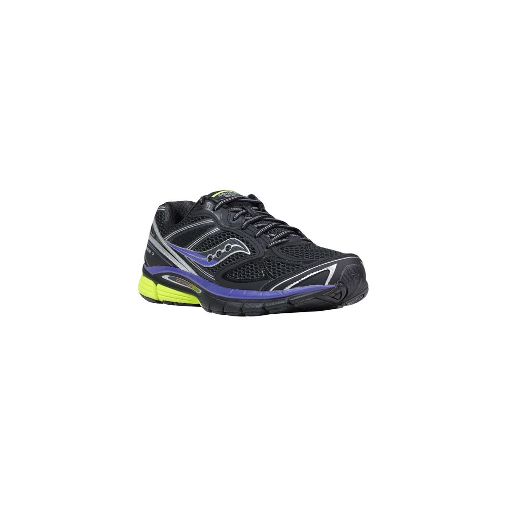 Saucony Black Polyethylene Athletic Sneakers
