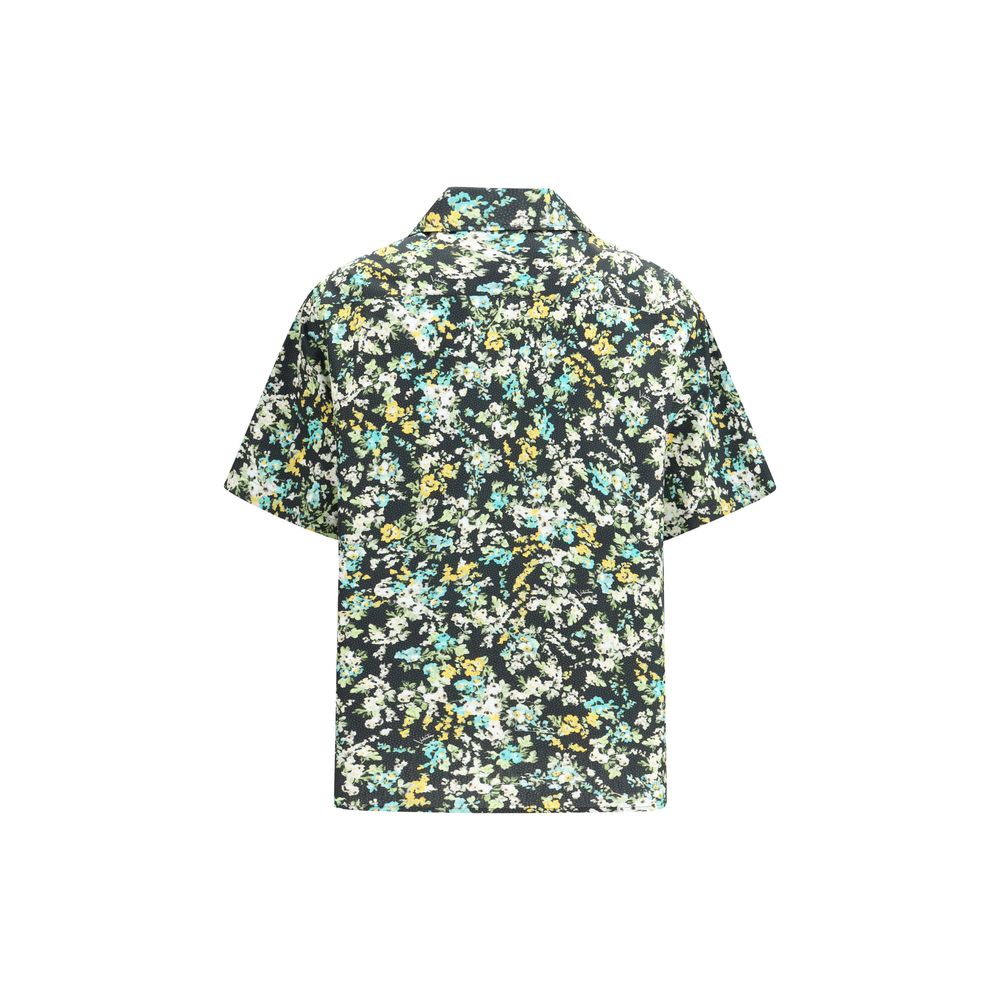 Valentino Multicolor Cotton Pattern Shirt